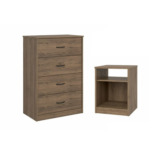 Classic Open Shelf Nightstand