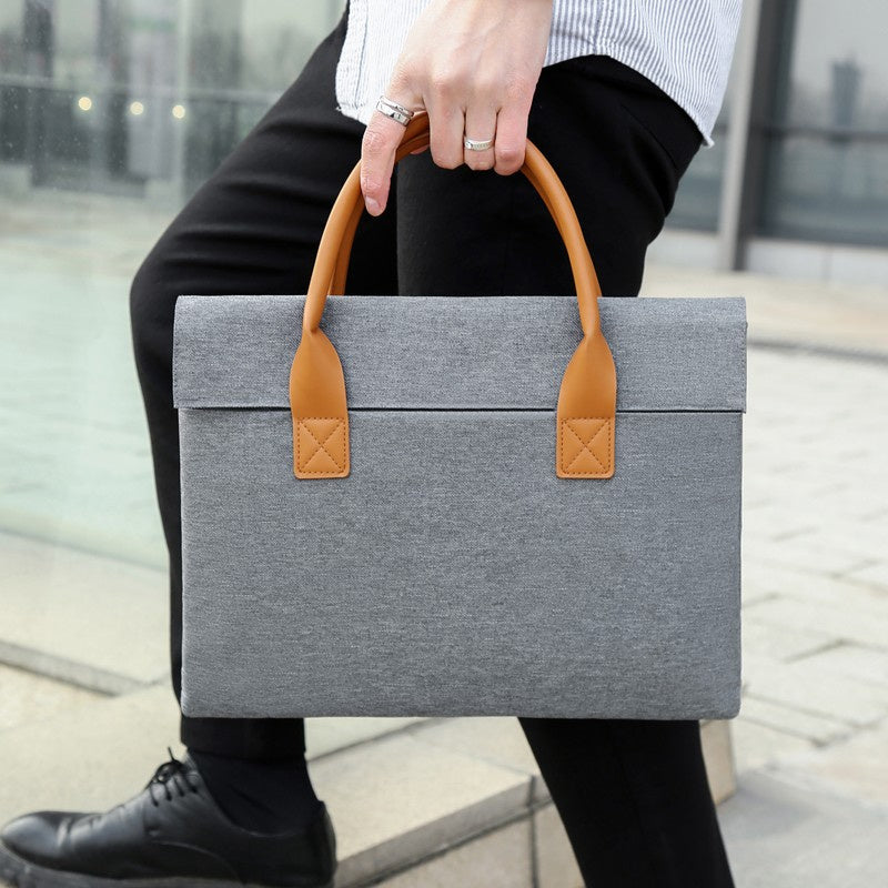 Laptop bag 13-15 inch laptop or tablet, fashionable and durable, for business, leisure or school use