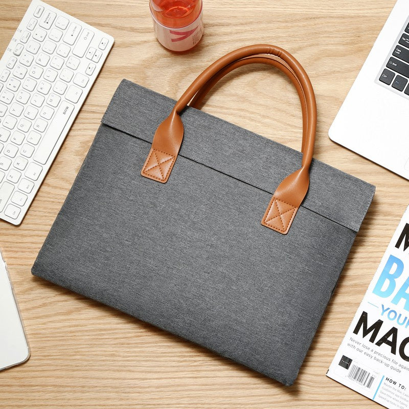 Laptop bag 13-15 inch laptop or tablet, fashionable and durable, for business, leisure or school use