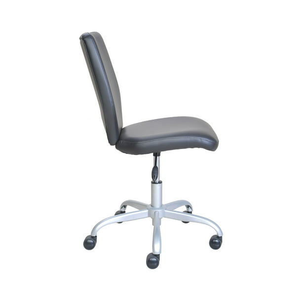 Mid-Back Office Chair with Matching Color Casters
