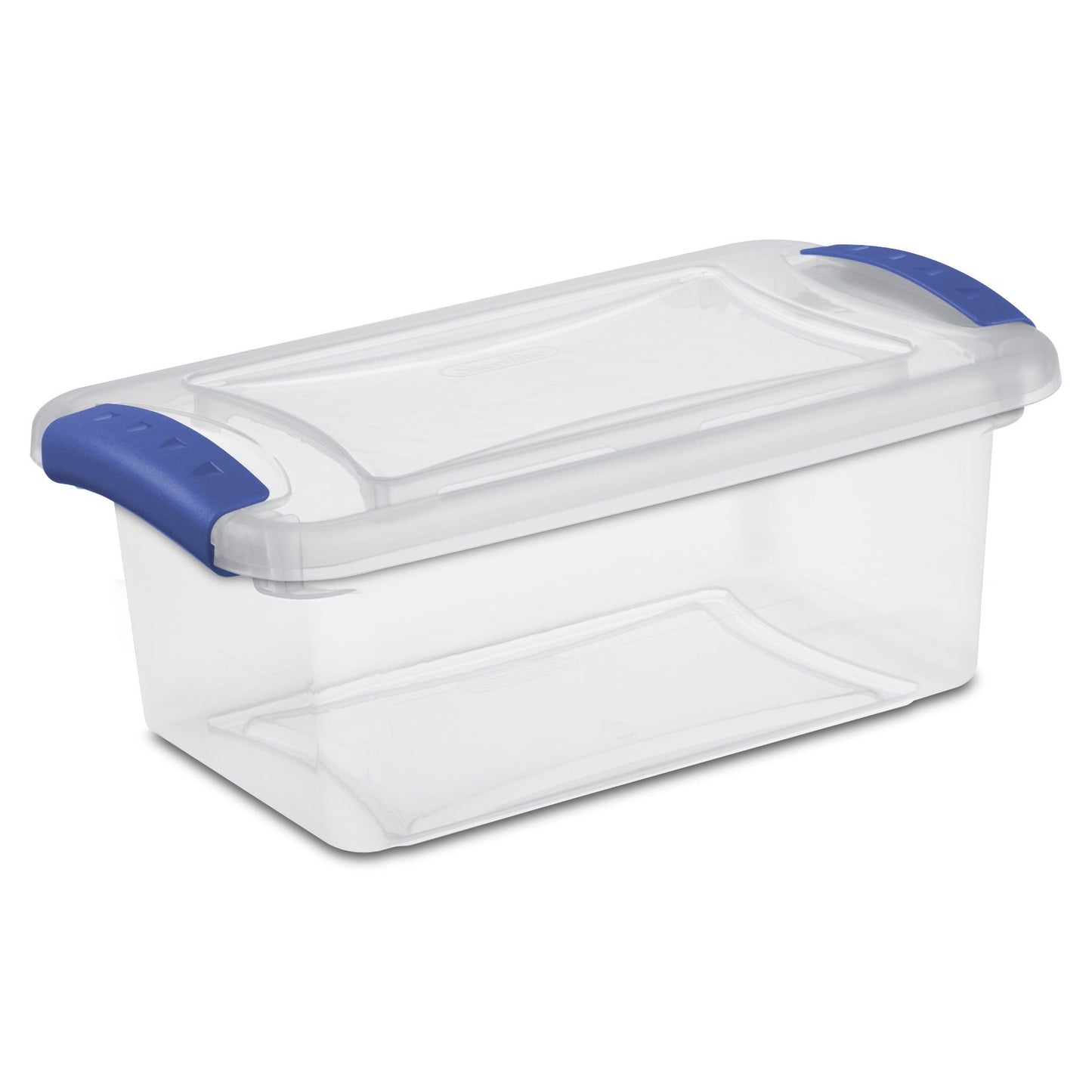 Set of 14,7 Qt. Latch Box Plastic, Stadium Blue