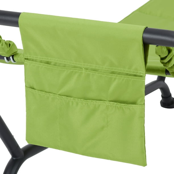 Polyester Hammock with Stand and Pillow for Outdoor , Multi color