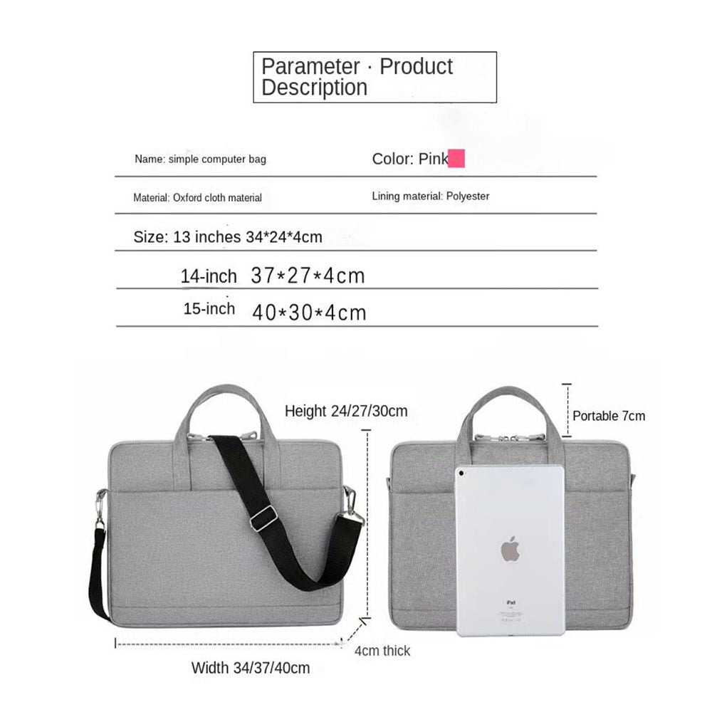Laptop Case Men's and Women's 13inch -15 inch Laptop Case Suitable Storage  Laptop Storage Case