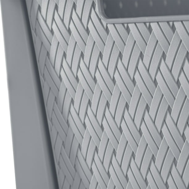 4 Drawer Cross-Weave Tower Cement