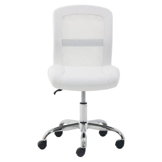 Mid-Back, Vinyl Mesh Task Office Chair