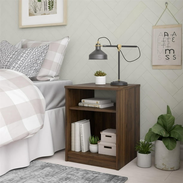 Classic Open Shelf Nightstand