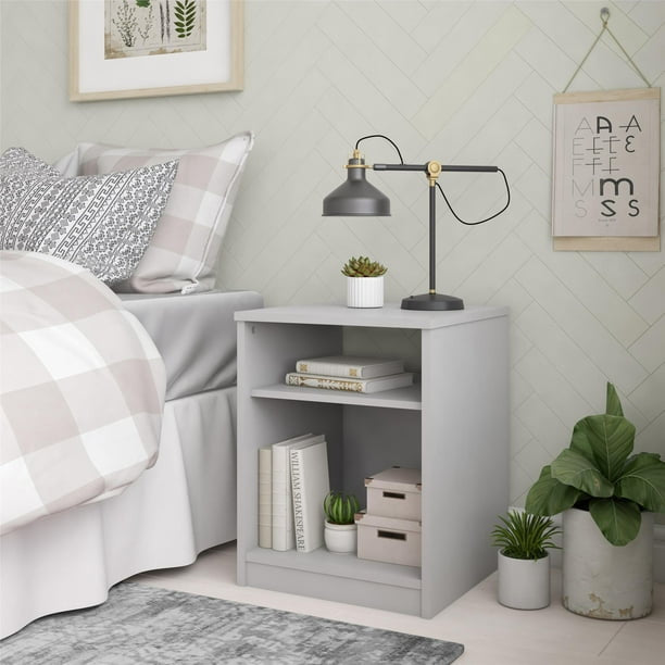 Classic Open Shelf Nightstand