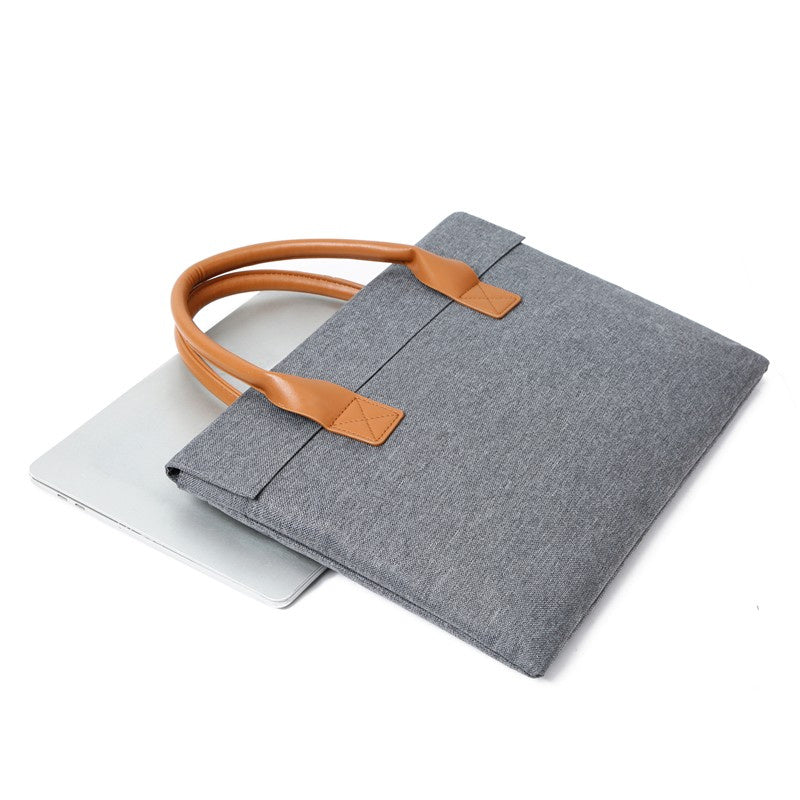 Laptop bag 13-15 inch laptop or tablet, fashionable and durable, for business, leisure or school use