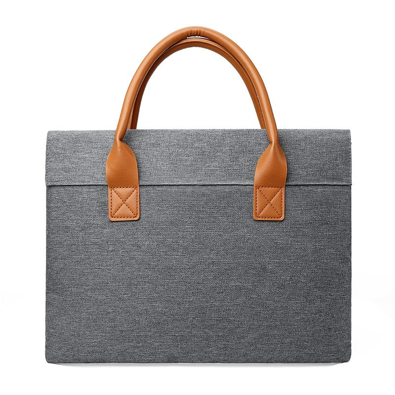 Laptop bag 13-15 inch laptop or tablet, fashionable and durable, for business, leisure or school use