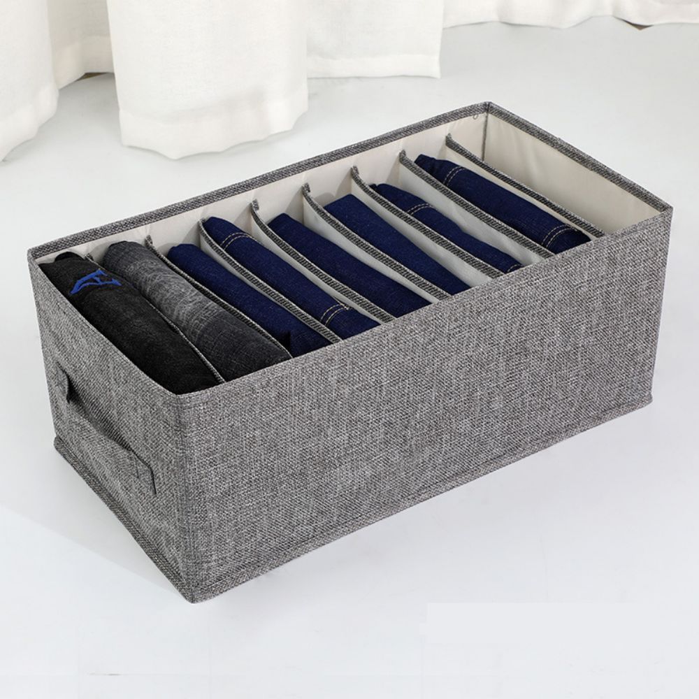 2 sets Trouser and clothing compartment storage box, underwear storage box, furniture and supplies drawer style