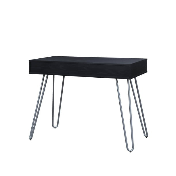 Hairpin Writing Desk with Storage