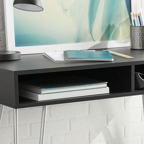 Hairpin Writing Desk with Storage