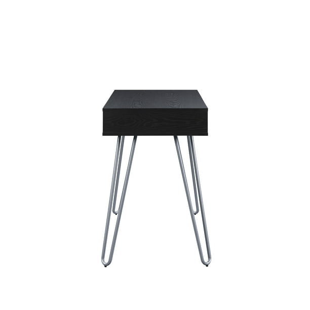 Hairpin Writing Desk with Storage