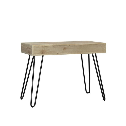 Hairpin Writing Desk with Storage
