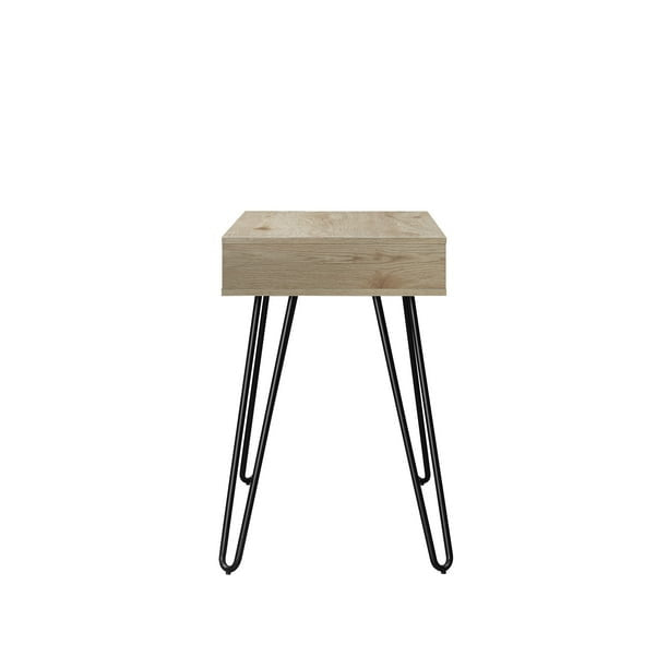Hairpin Writing Desk with Storage
