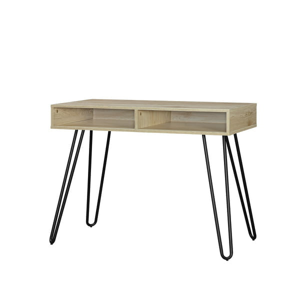 Hairpin Writing Desk with Storage