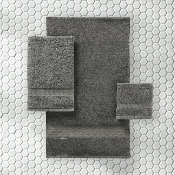 Soft Linen Luxury 6 Piece Towel Set, 2 Bath Towels 2 Hand Towels 2 Washcloths