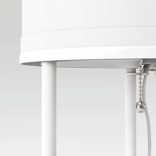 Shelf Floor Lamp White