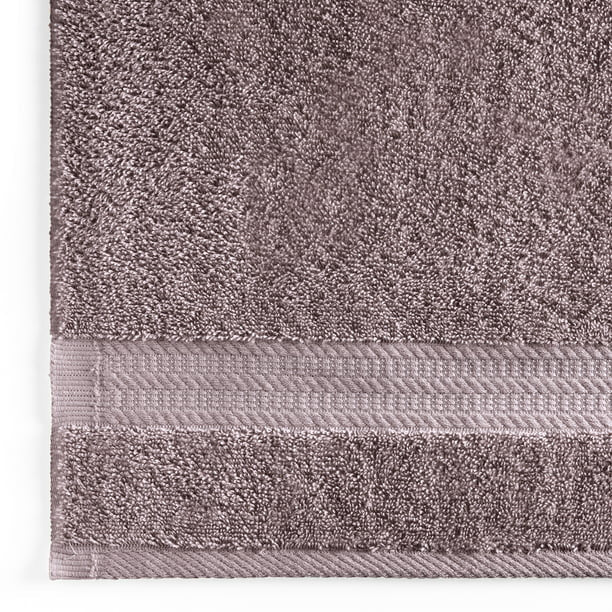 Soft Linen Luxury 6 Piece Towel Set, 2 Bath Towels 2 Hand Towels 2 Washcloths