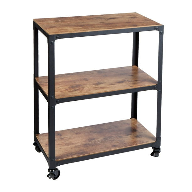 Charm 3 Shelf Mobile Kitchen Serving Cart